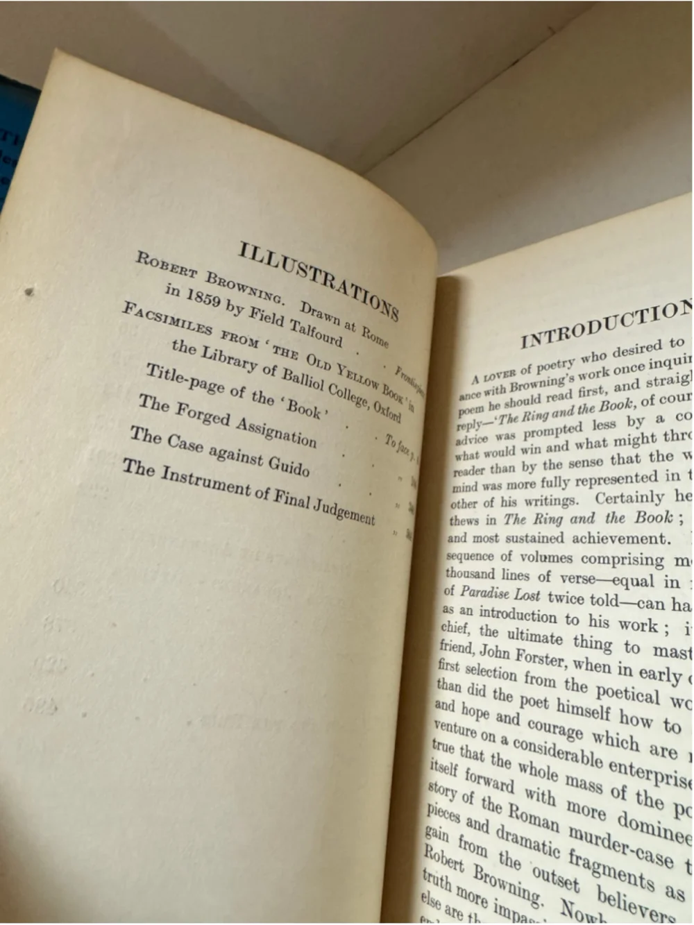 The Ring And The Book. (Robert Browning - 1943)